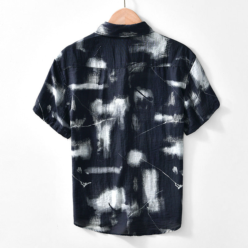 Connor - Chemise à manches courtes avec impression sur le devant