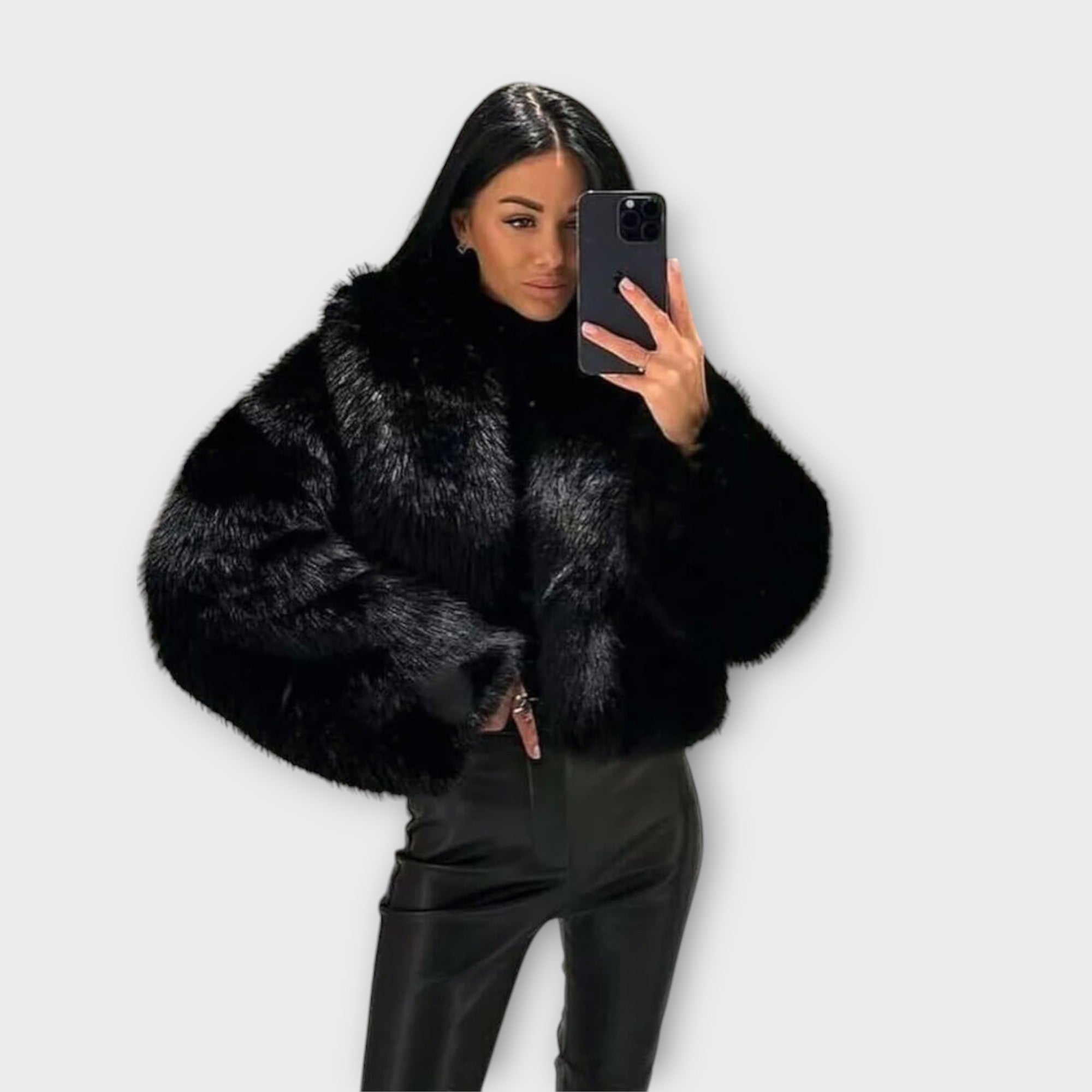 Lottie - Faux Fur Coat