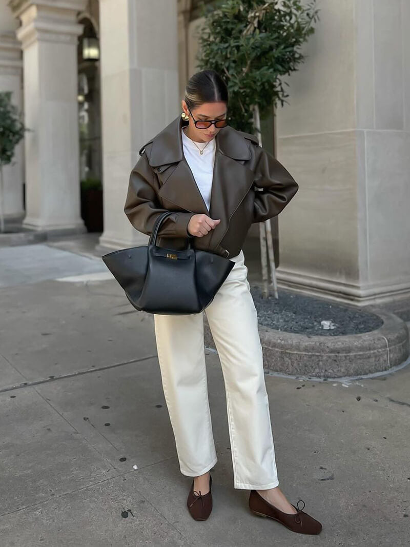 Ruby - Vegan Faux Leather Shopper