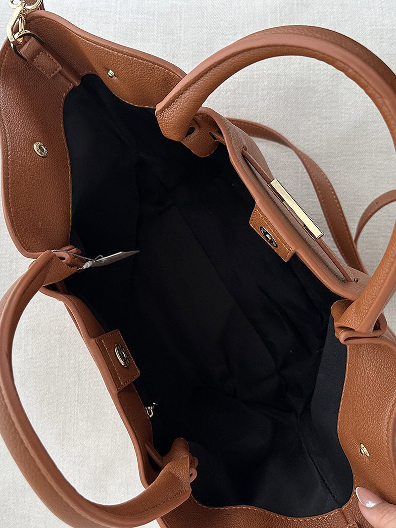 Ruby - Vegan Faux Leather Shopper