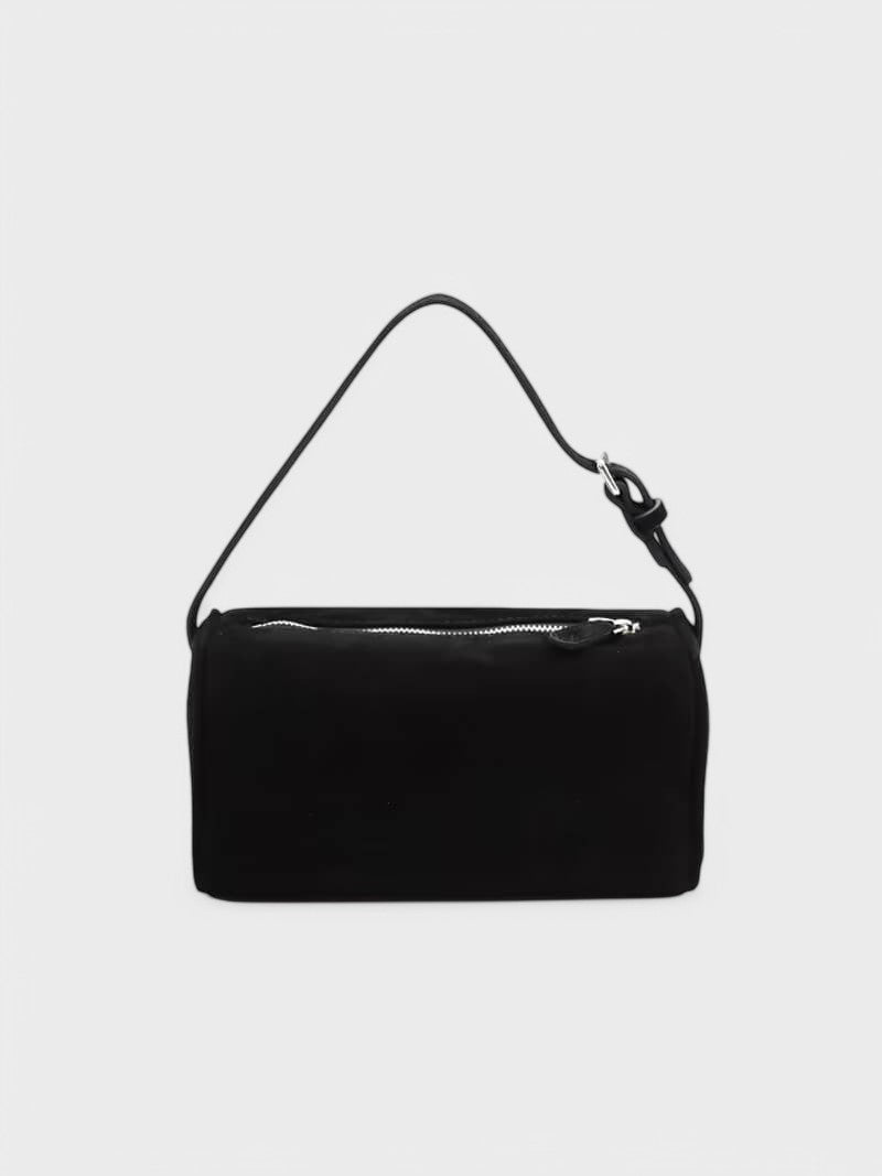 Sienna - Faux Suede Faux Leather Crossbody Bag