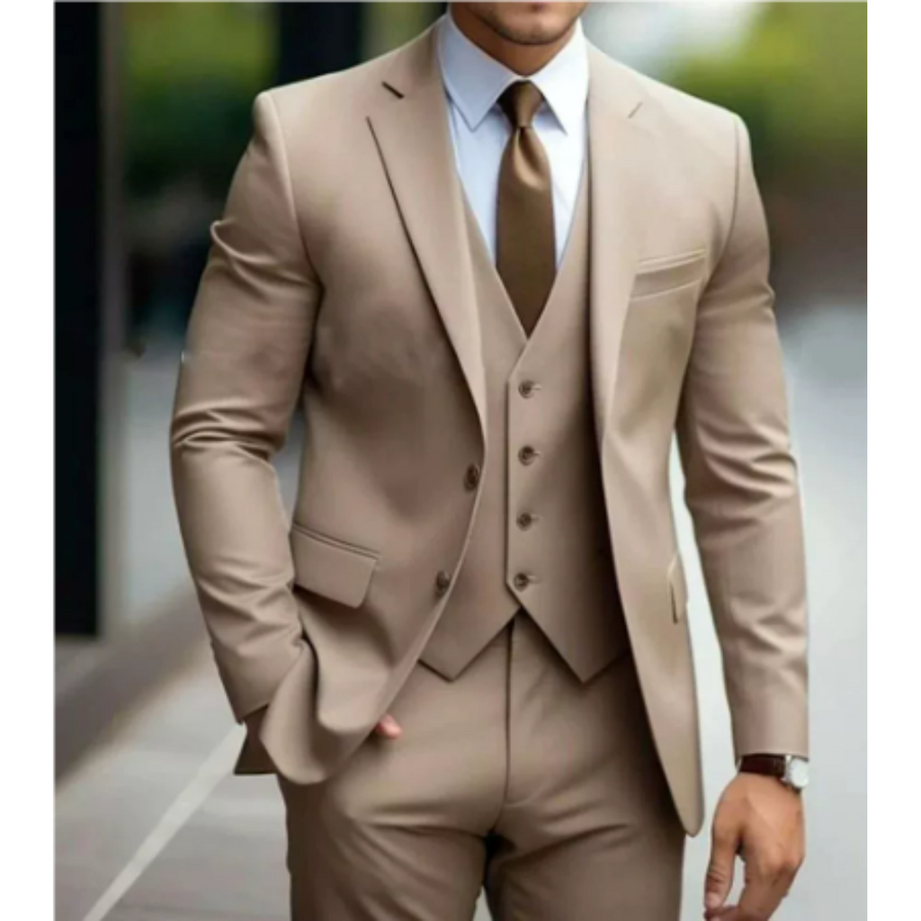 Harrison - Soft-Shoulder Structured Lapel Suit