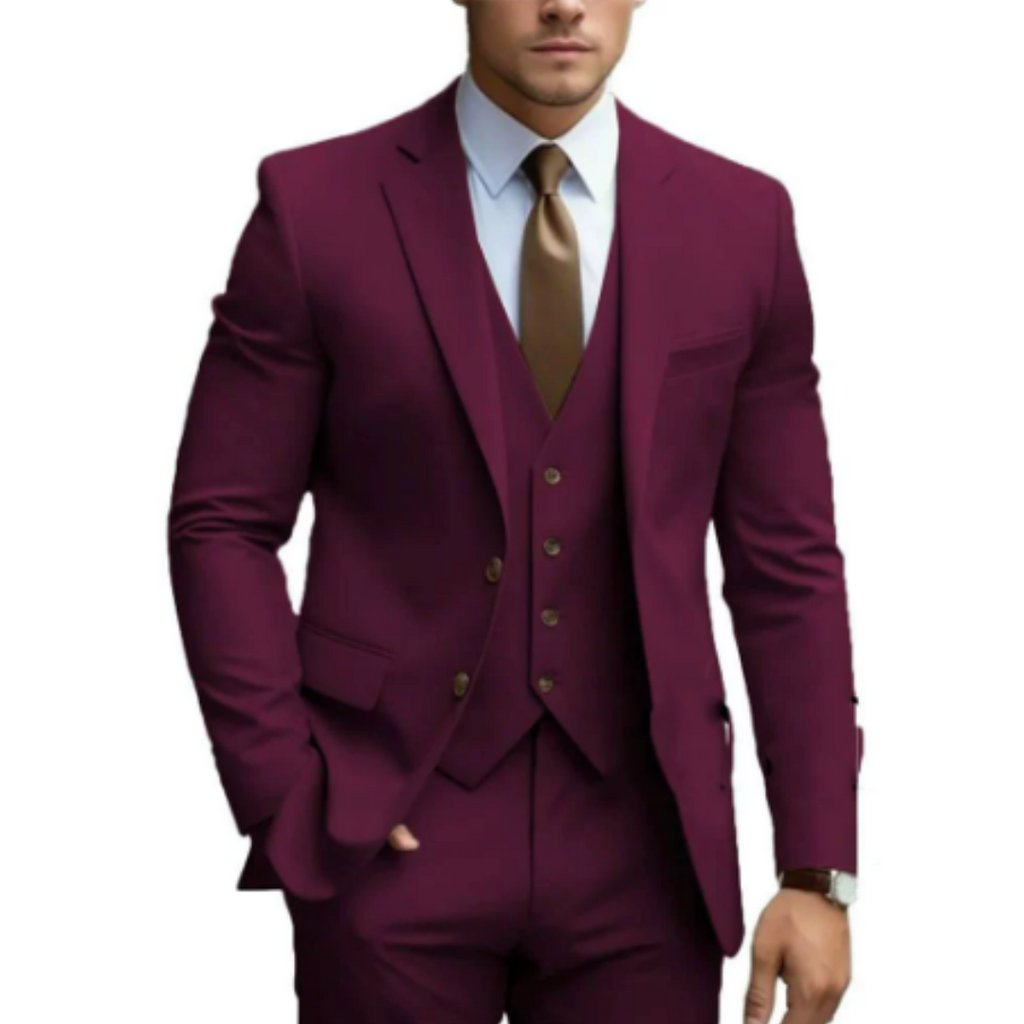 Harrison - Soft-Shoulder Structured Lapel Suit
