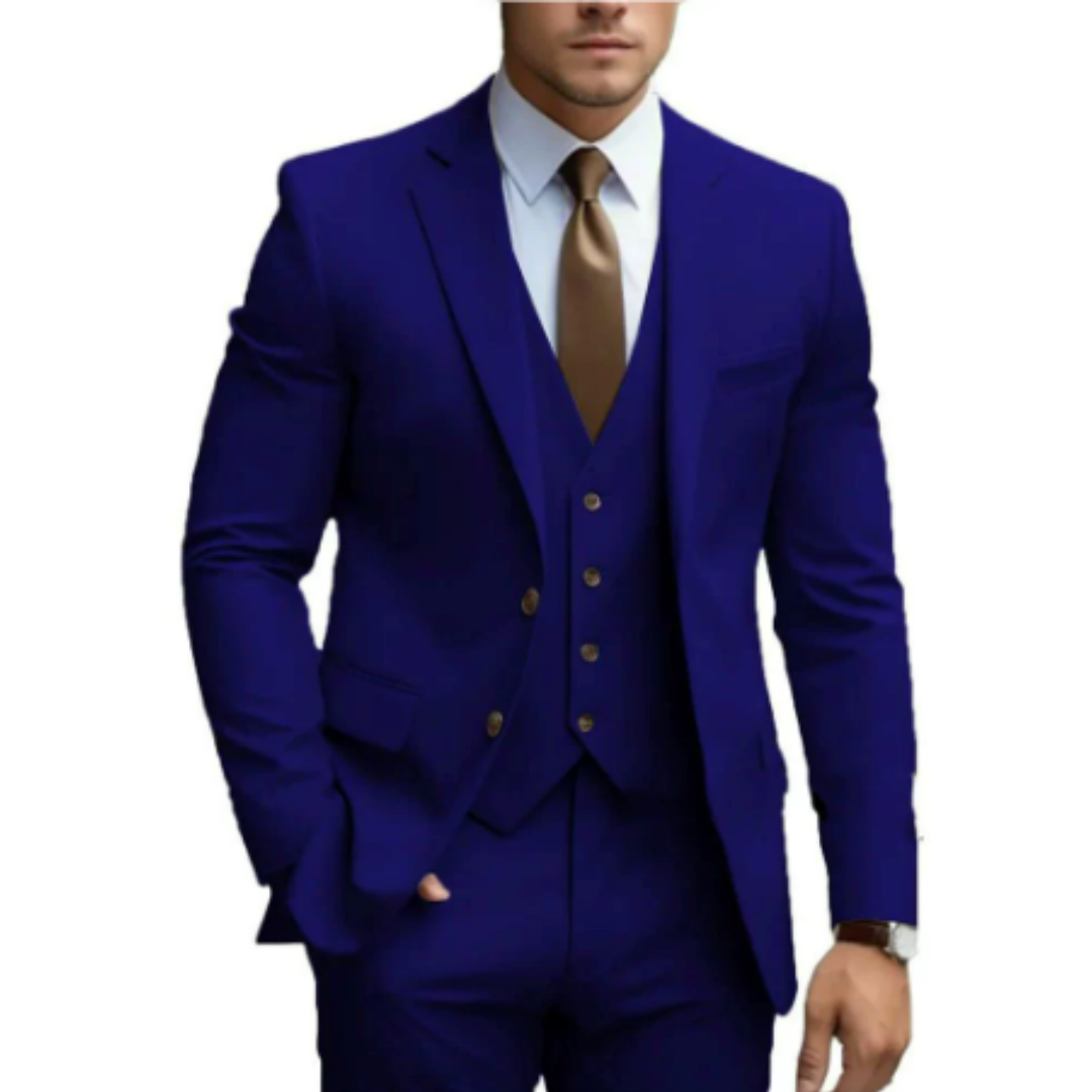 Harrison - Soft-Shoulder Structured Lapel Suit