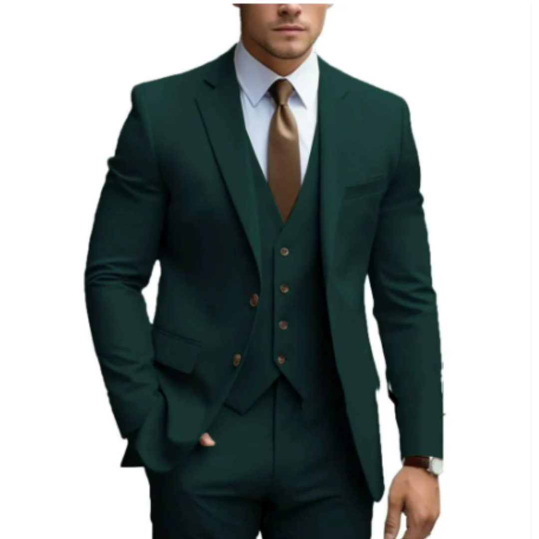 Harrison - Soft-Shoulder Structured Lapel Suit
