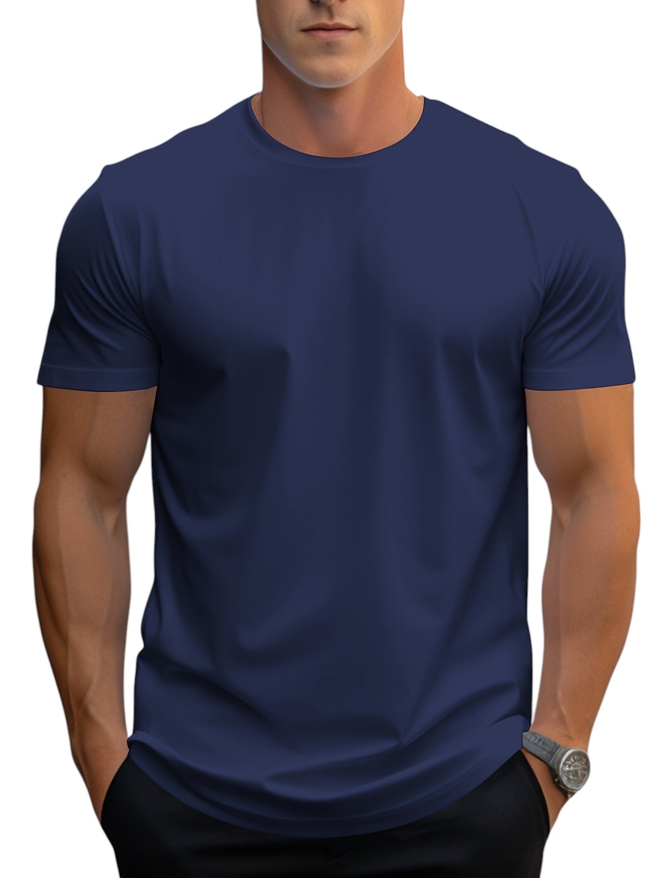 Felix - Regular-Fit Soft-Neck T-Shirt