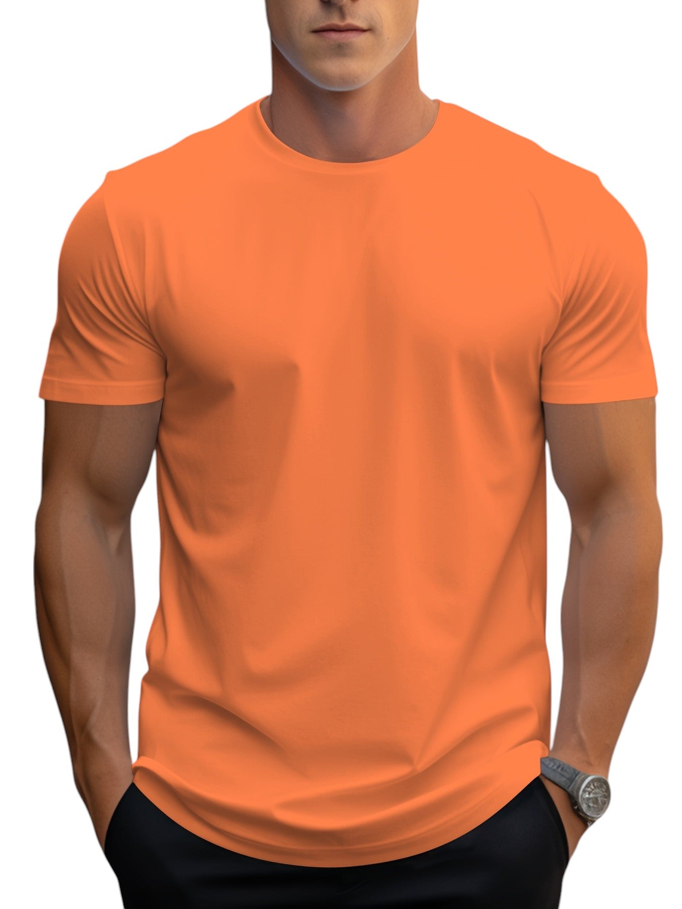 Felix - Regular-Fit Soft-Neck T-Shirt