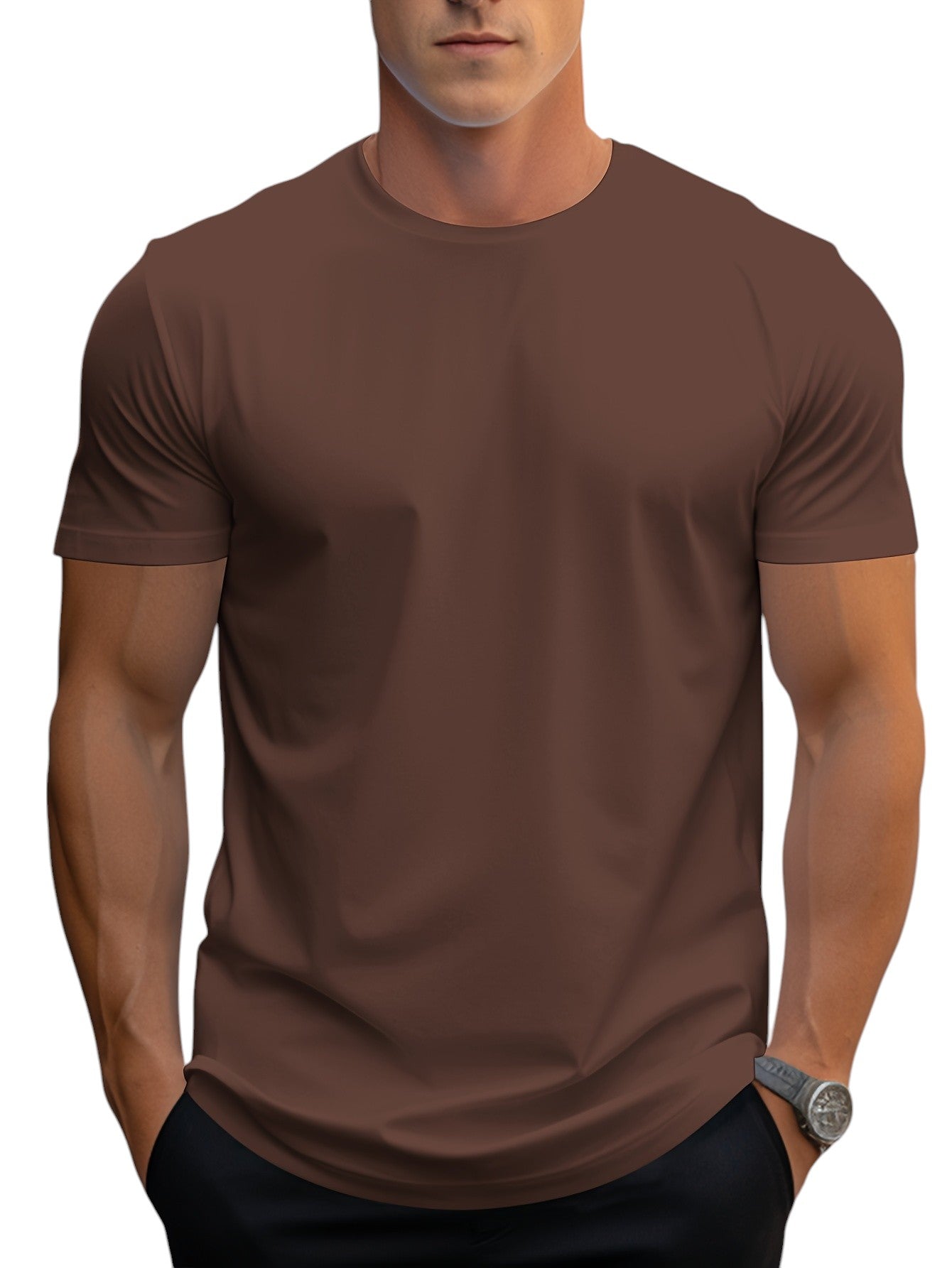 Felix - Regular-Fit Soft-Neck T-Shirt