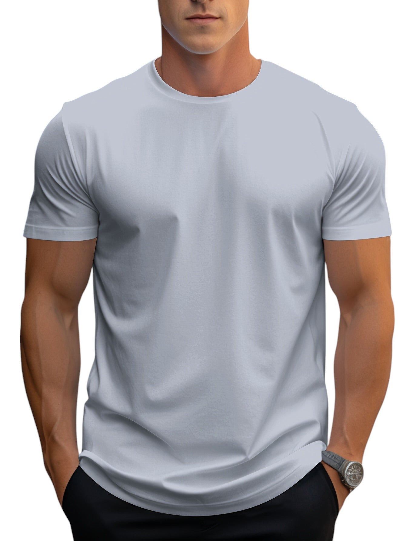 Felix - Regular-Fit Soft-Neck T-Shirt