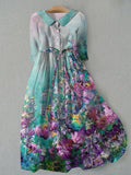 Sara | Floral Print Dress for Women