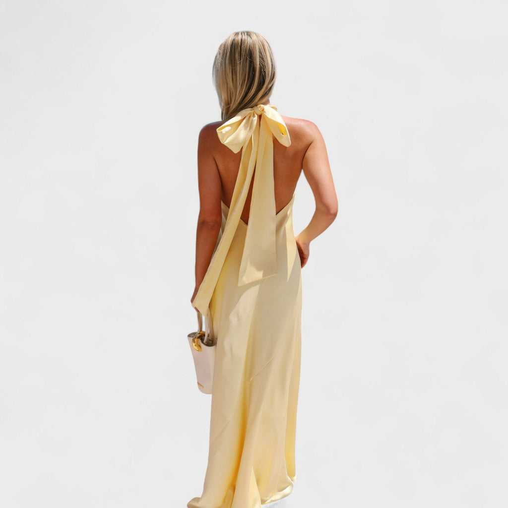 Freya - Satin Evening Dress