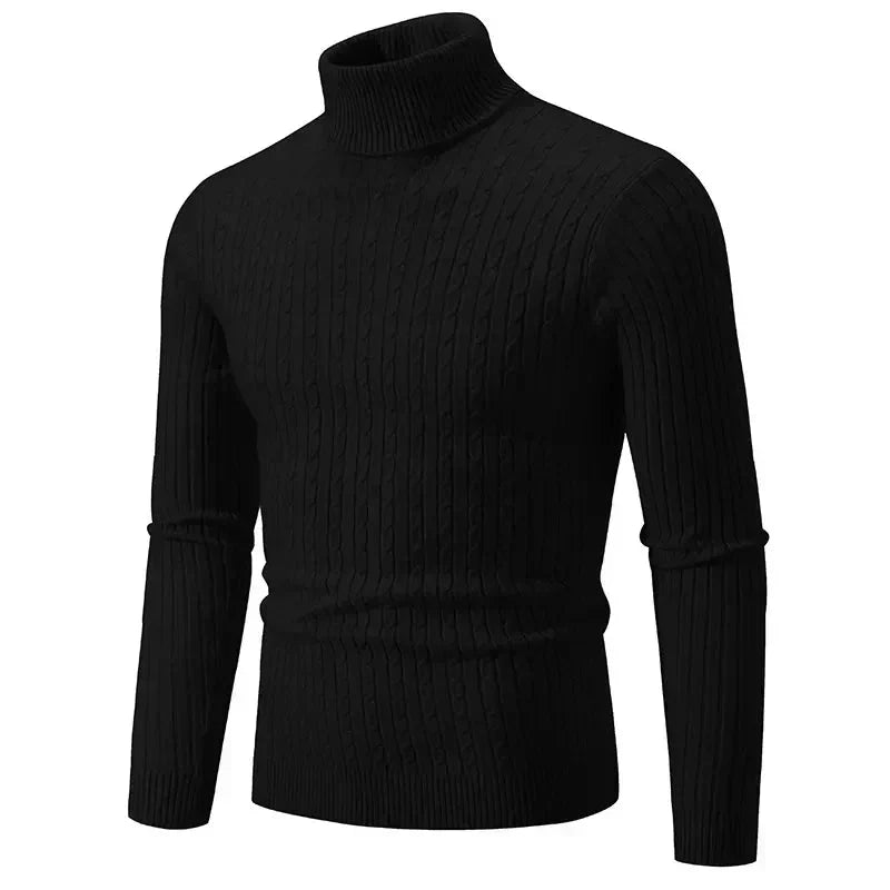 James - Knitted Turtleneck Jumper