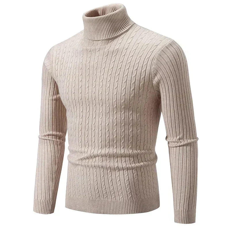 James - Knitted Turtleneck Jumper