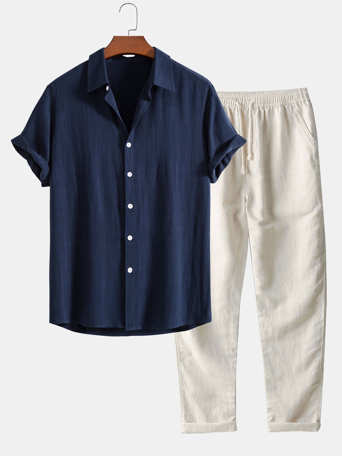 Blake - Short-Sleeve Two-Piece Set