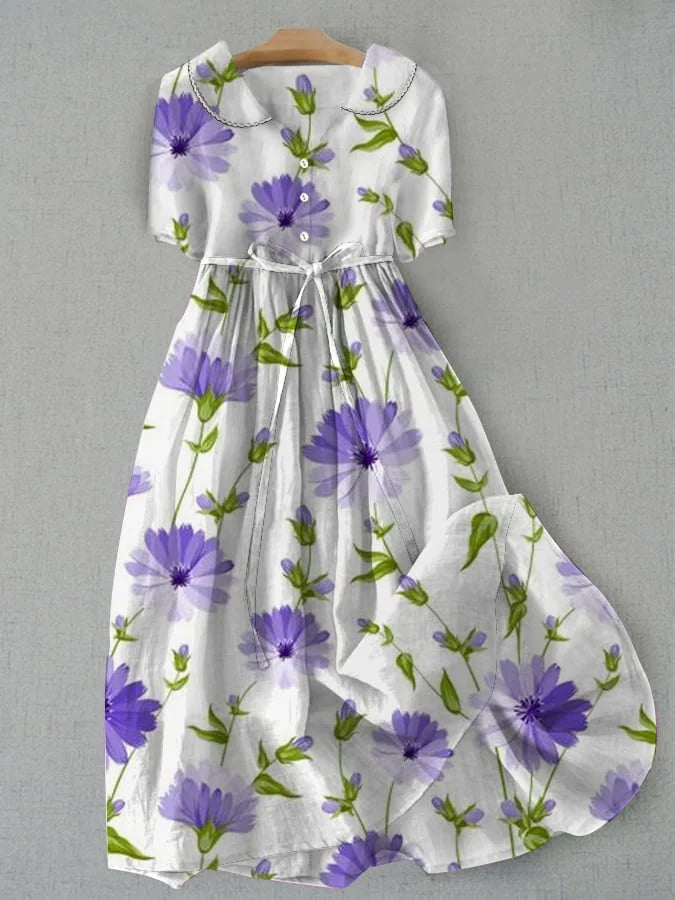 Ana Dress | Vintage Floral Elegance