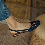 Brenna™ Orthopaedic Leather Buckle Sandals