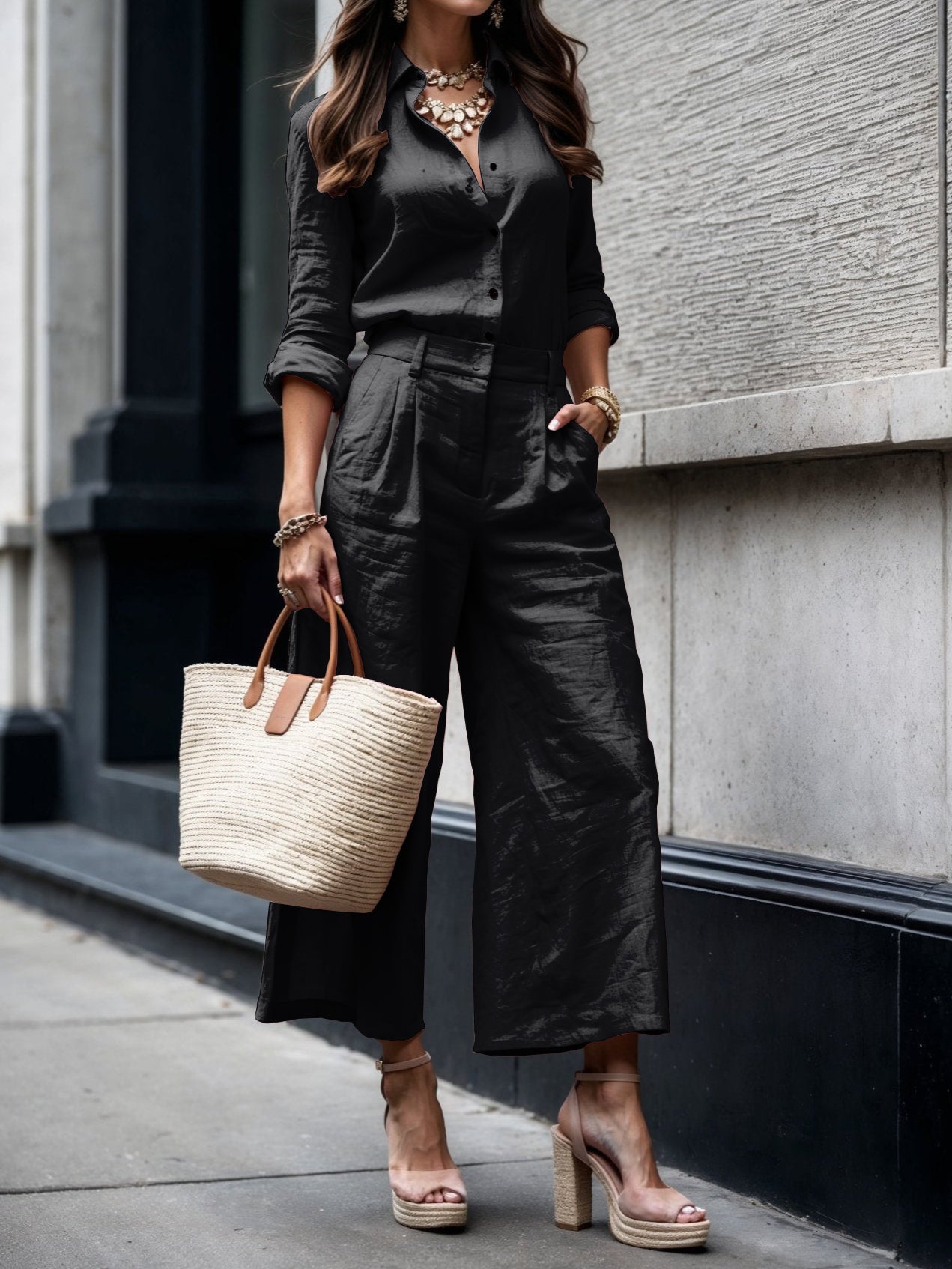 Ivy - Pink Casual Chic Set