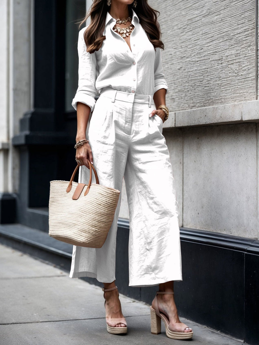 Ivy - Pink Casual Chic Set