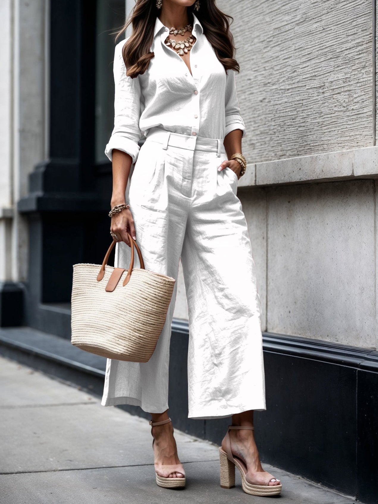 Ivy - Pink Casual Chic Set