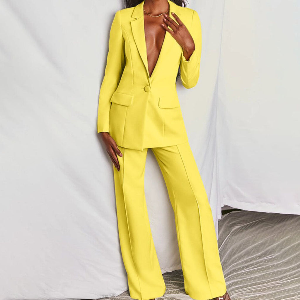 Hannah - Elegant Blazer and Trousers Set