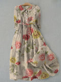 Andrea | Women's Shirt Dress with Drawstring Waist