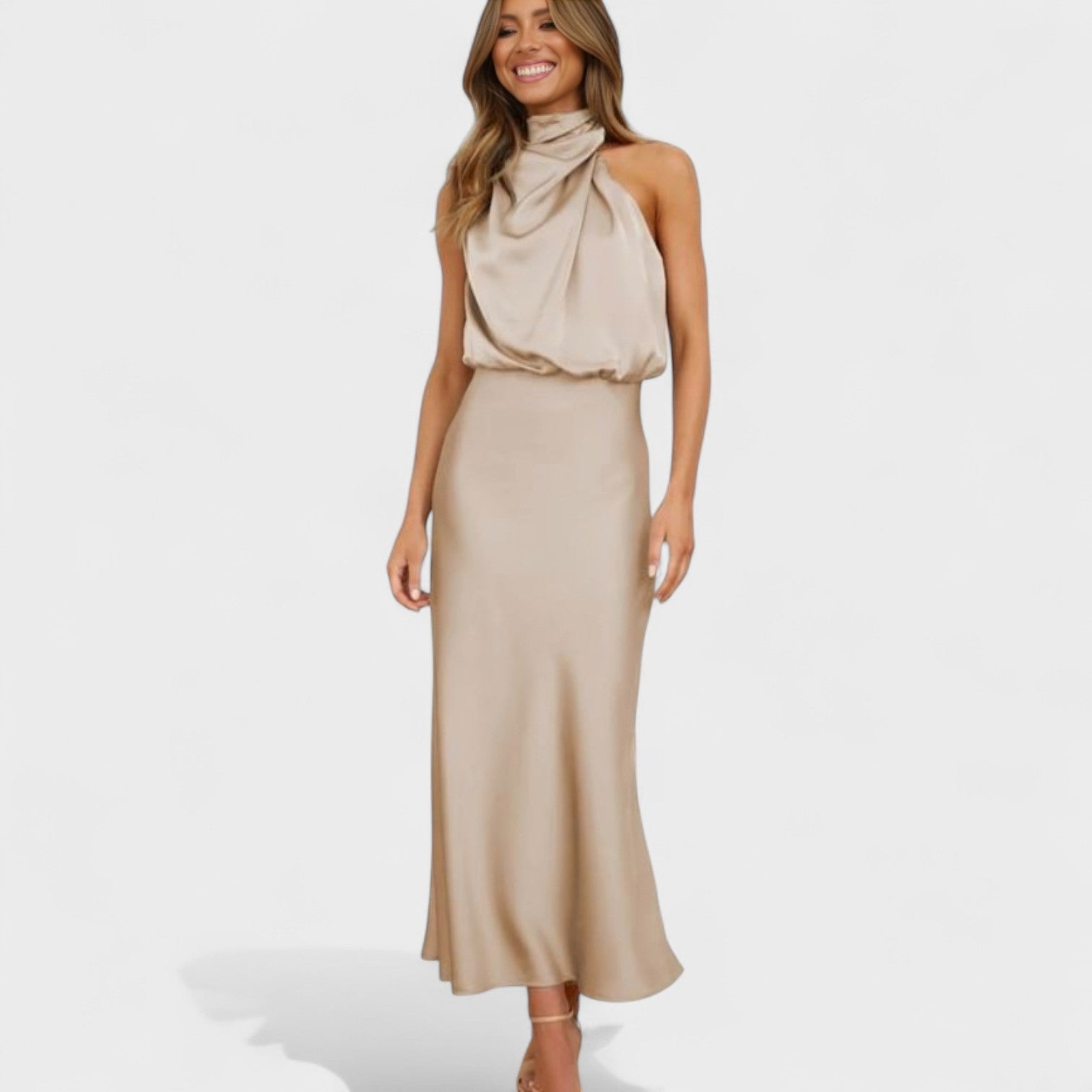 Willow - Satin Evening Dress