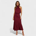 Willow - Satin Evening Dress