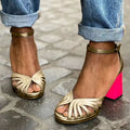 Mia - Classic Open-Toe Ankle Strap Sandals