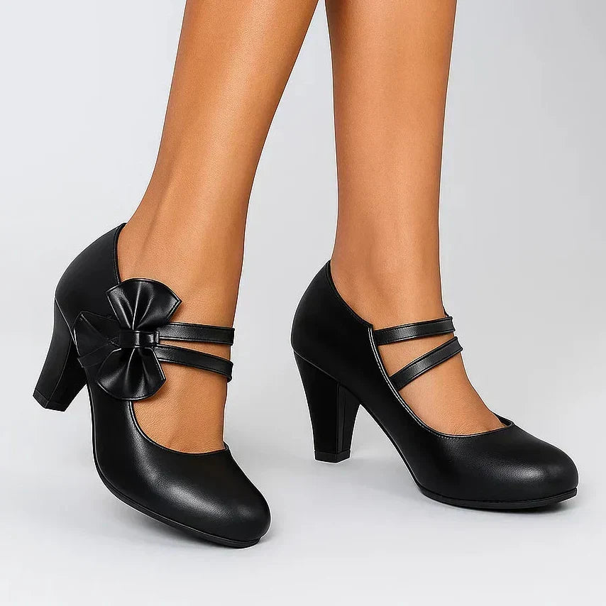 Elsie - Bow Heels