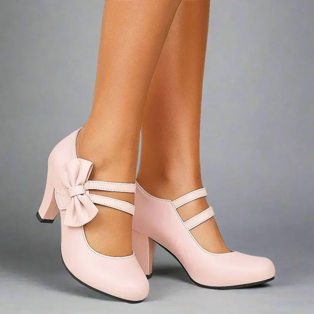 Elsie - Bow Heels