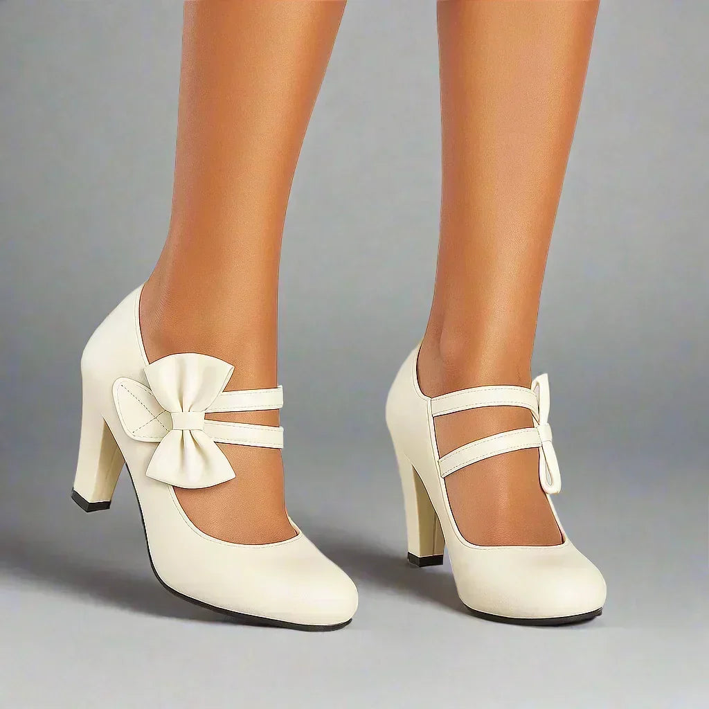 Elsie - Bow Heels