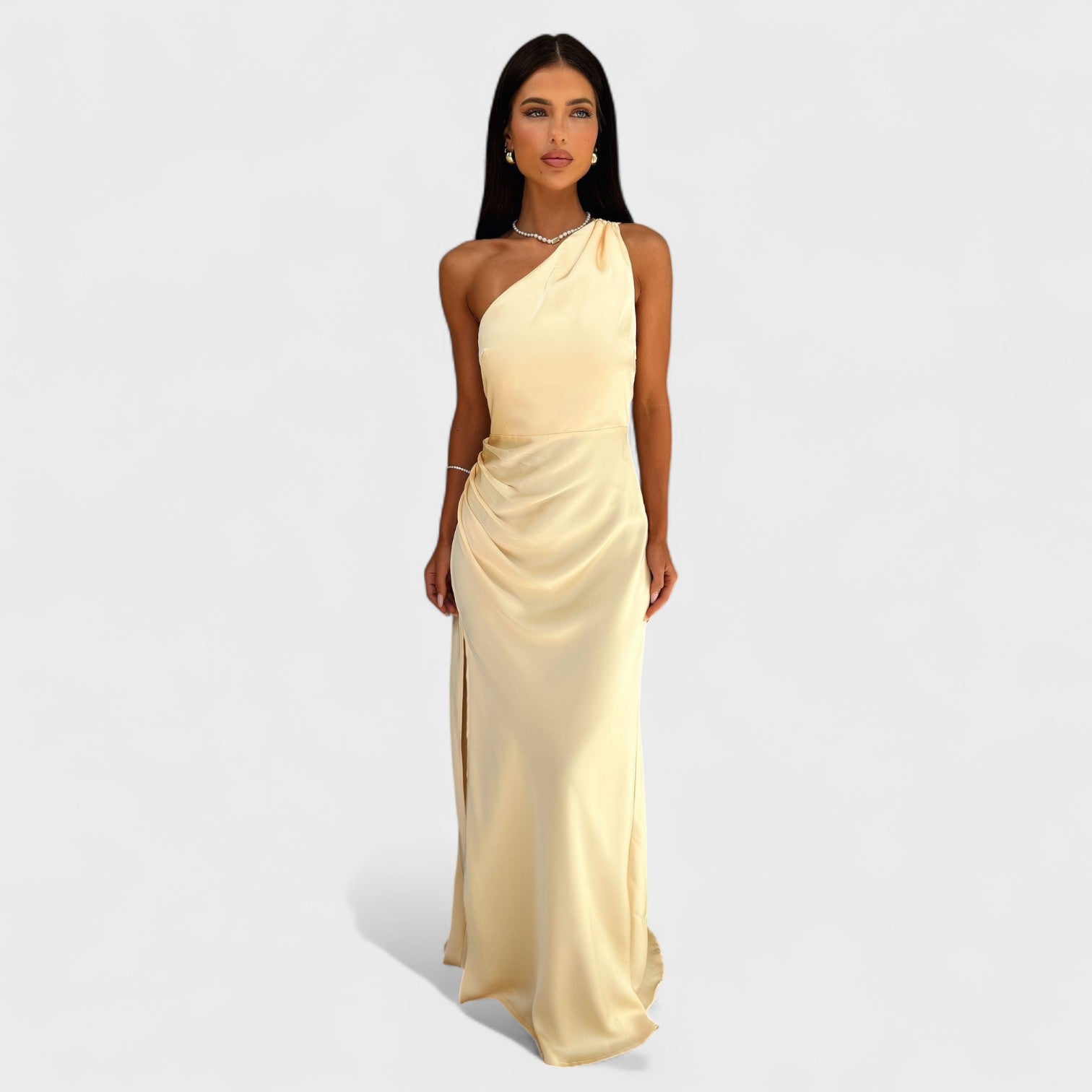 Brooke - Satin Evening Dress