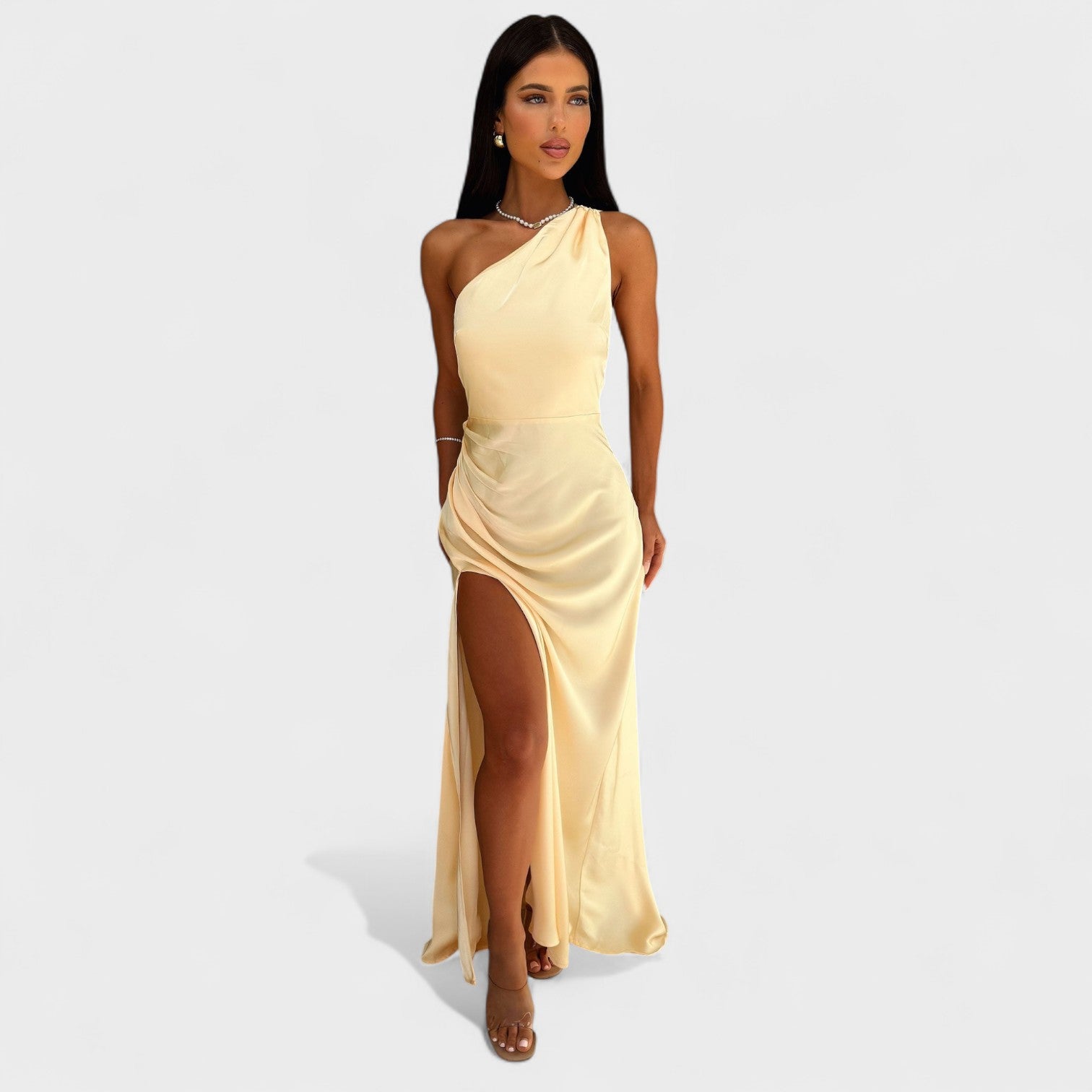 Brooke - Satin Evening Dress