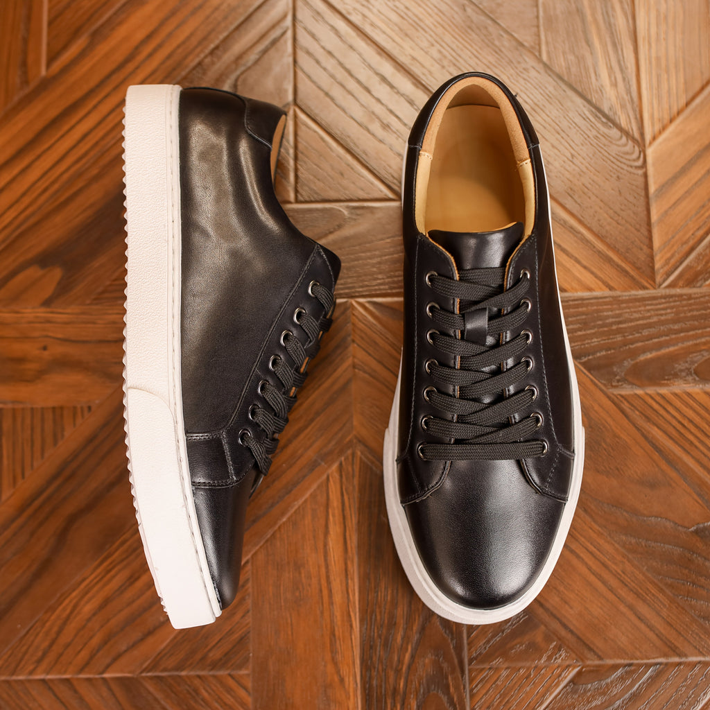 Harrison - Faux Leather Low Shoes