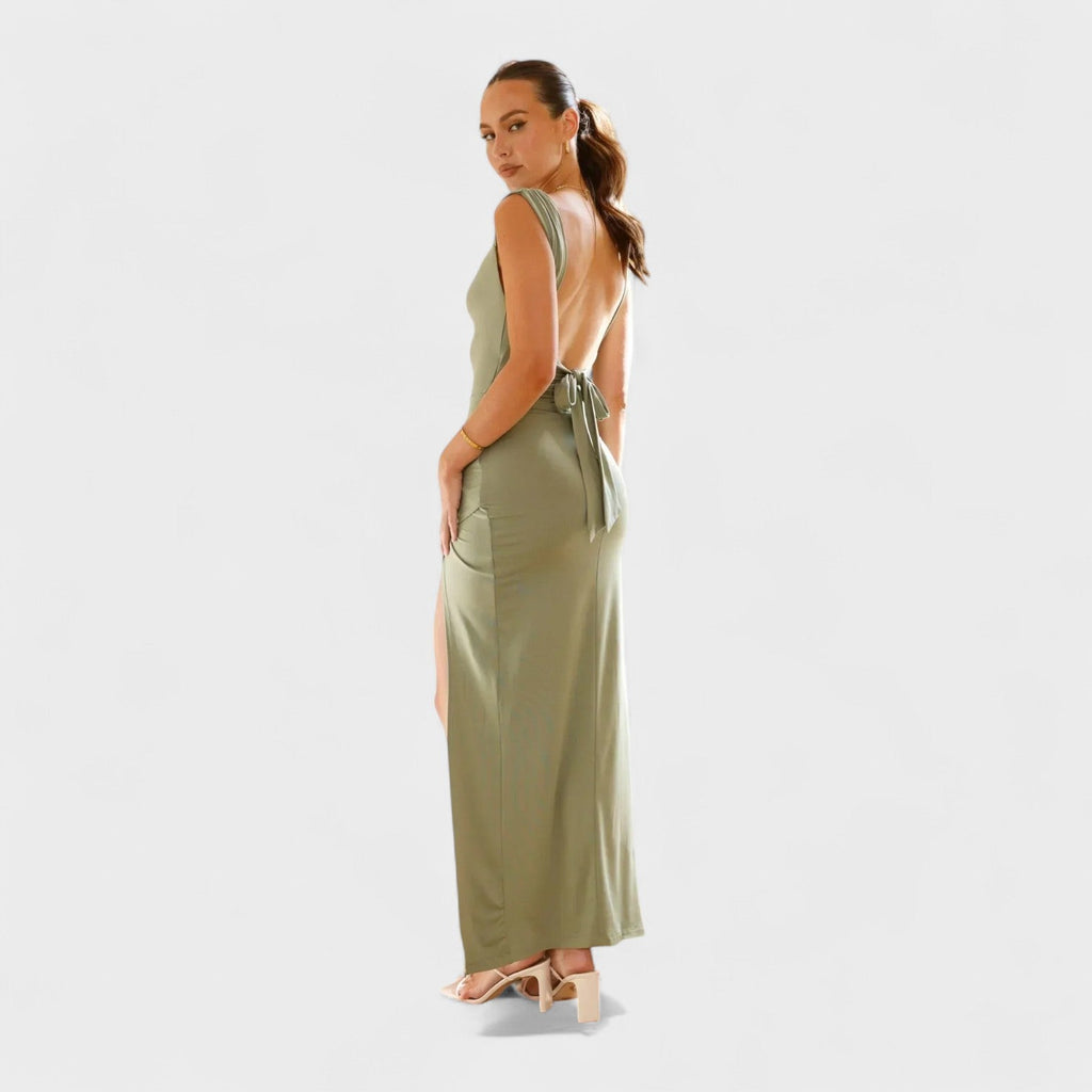 Hayley - Open-Back Evening Dress