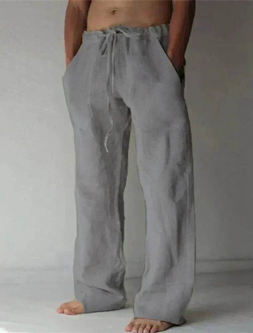 Theodore Relaxed Velcro-Fastening Trousers