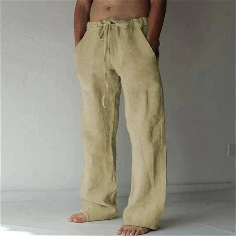Theodore Relaxed Velcro-Fastening Trousers