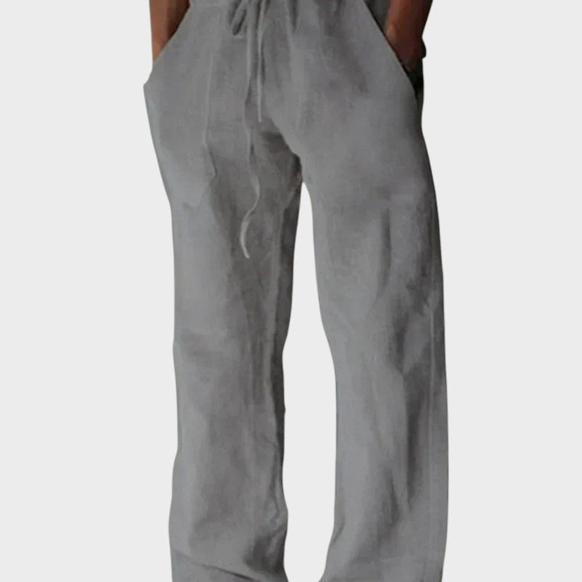 Theodore Relaxed Velcro-Fastening Trousers