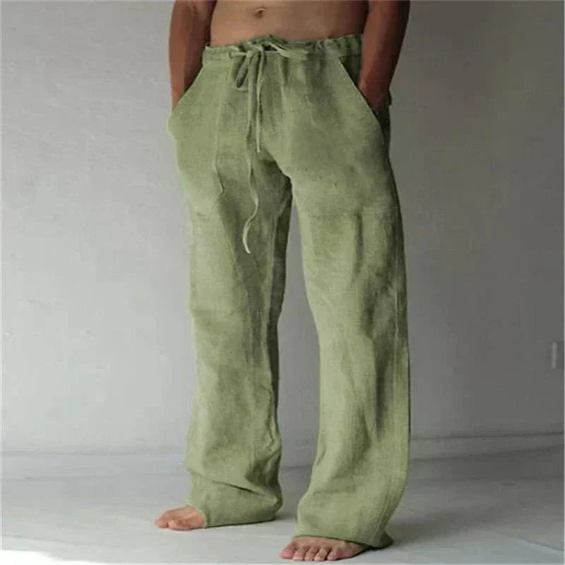 Theodore Relaxed Velcro-Fastening Trousers