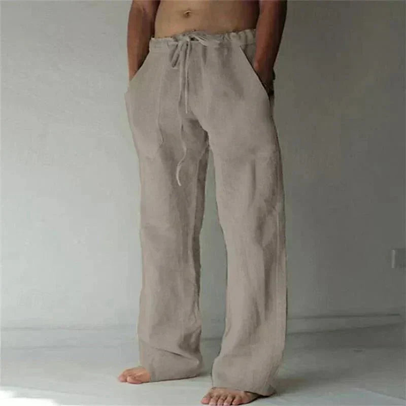 Theodore Relaxed Velcro-Fastening Trousers
