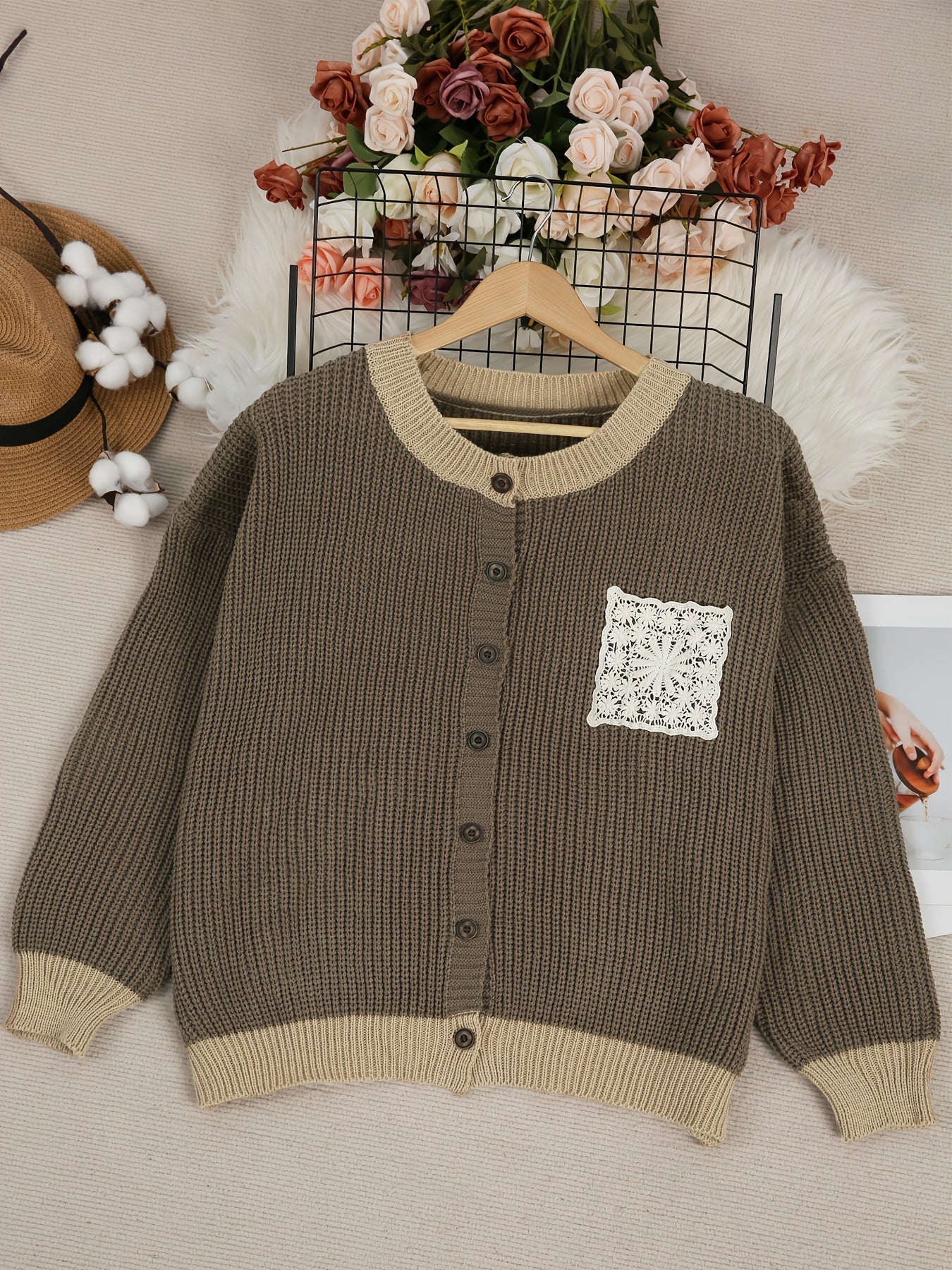 Rosemary - Knit Coat with Pockets