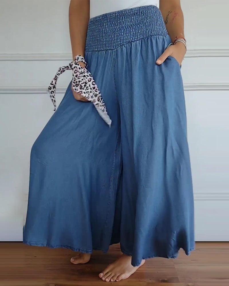 Tahlia - Lightweight Wide Leg Pants