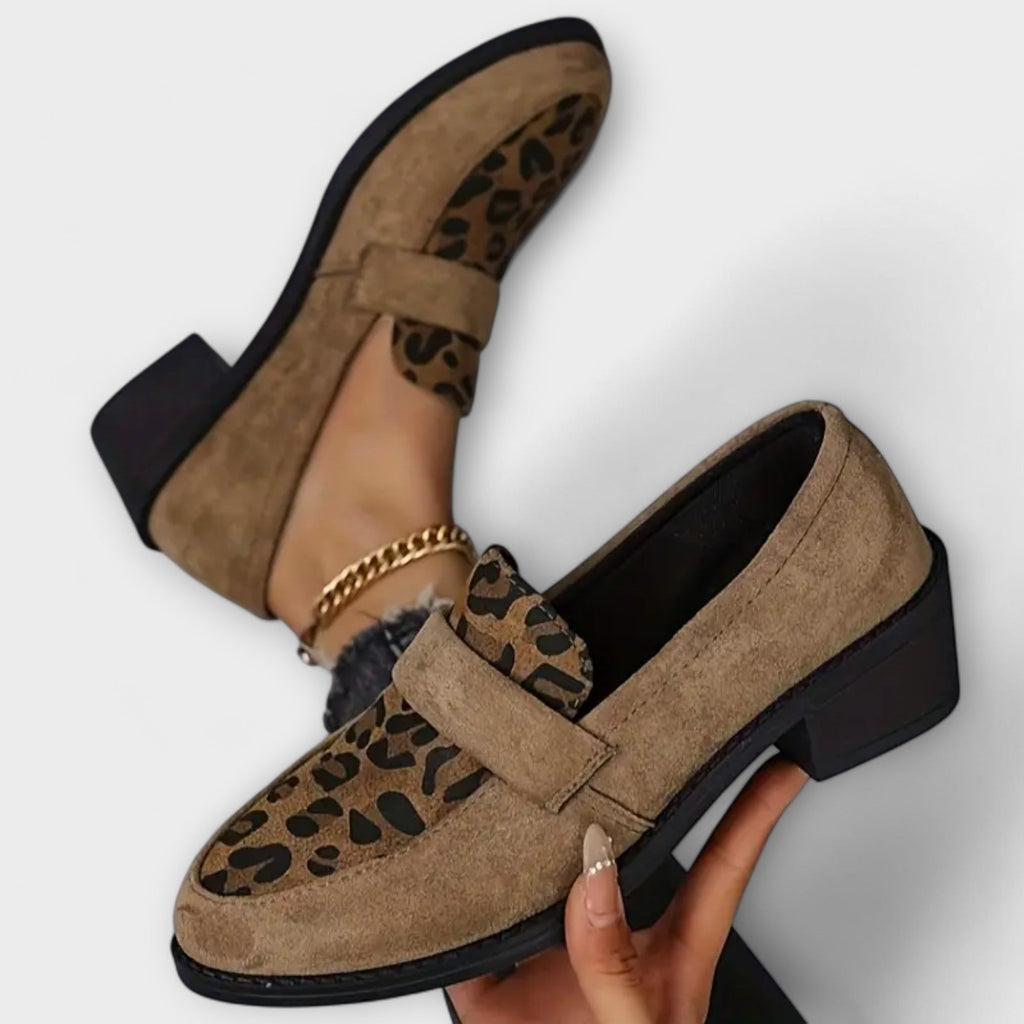 Kirra - Elegant Leopard Print Shoes