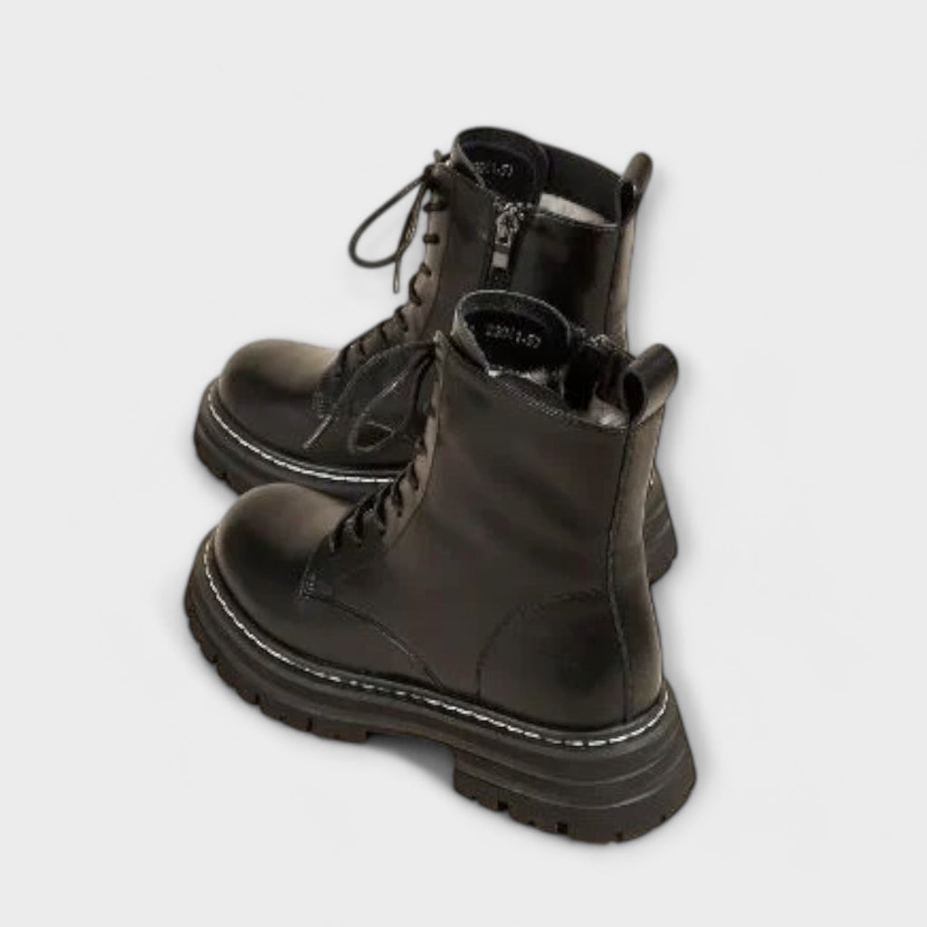 Rosie - Women's Faux Leather Winter Boots