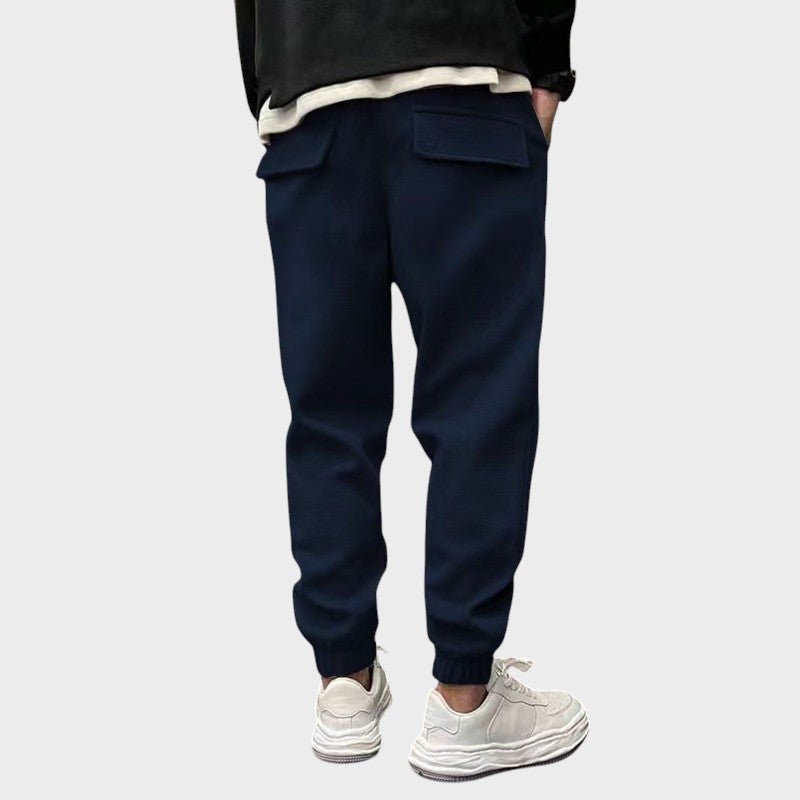 Finn Elastic-Waist Track Pants
