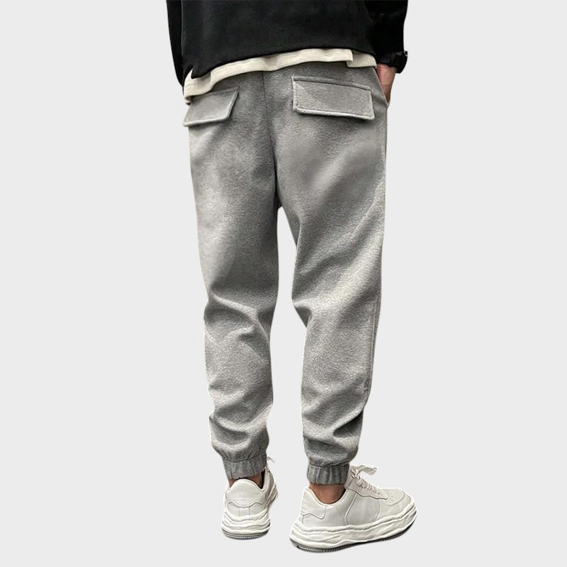 Finn Elastic-Waist Track Pants