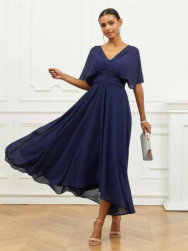 Grace - Elegant Midi Dress
