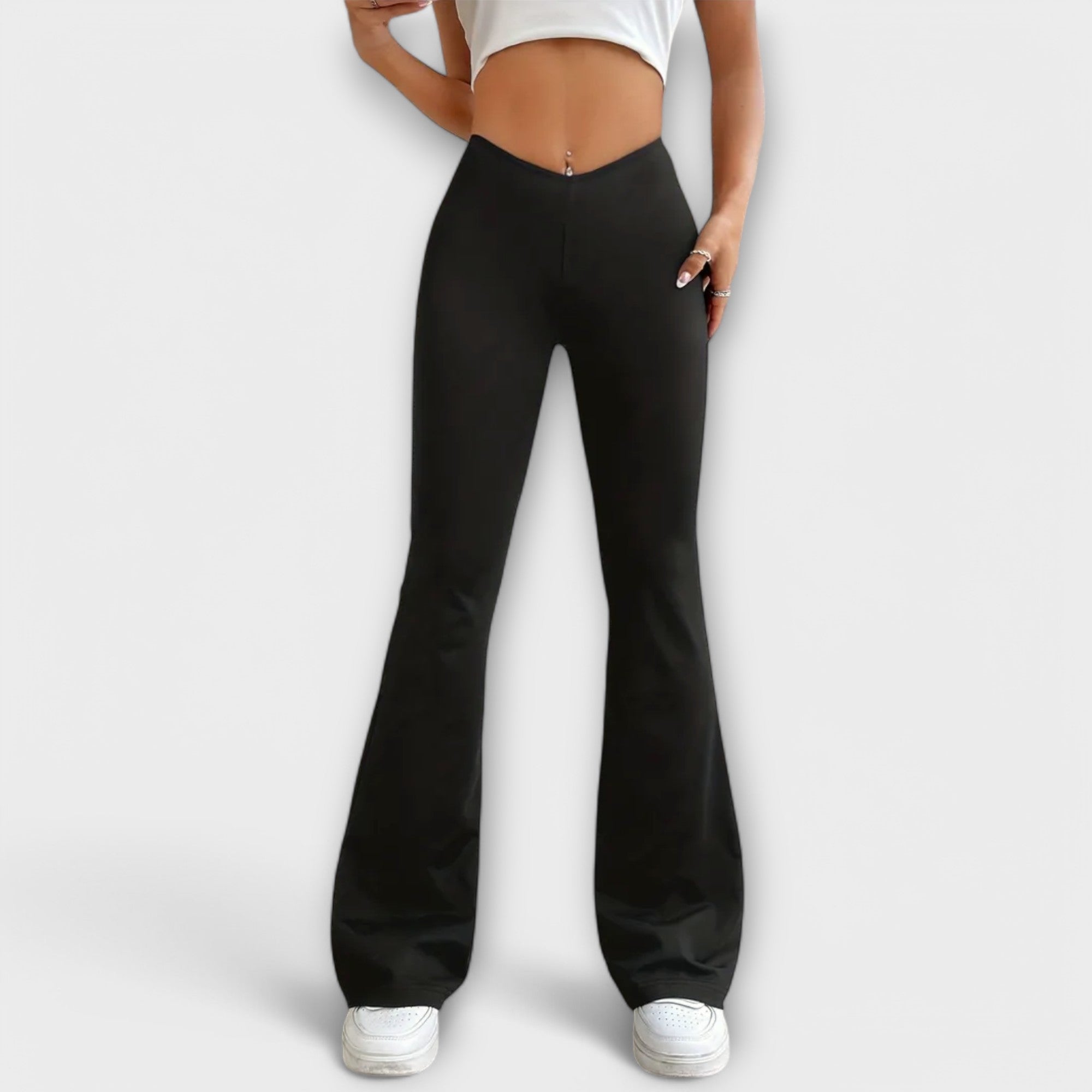 Alice - Wide Flared Leg Pants