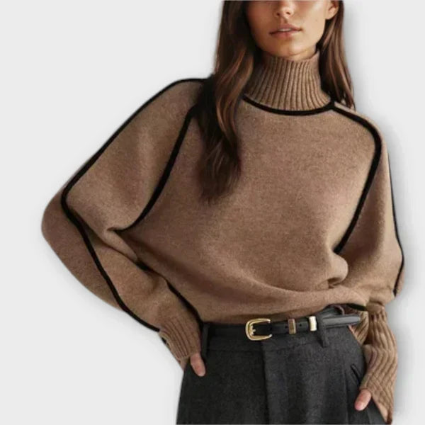 Madison - Elegant High-Neck Sweater