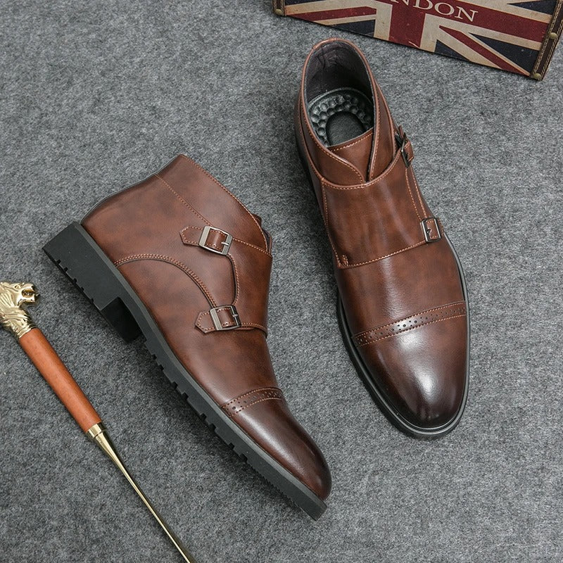 Mason - Double-Buckle Boots
